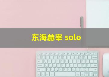 东海赫宰 solo